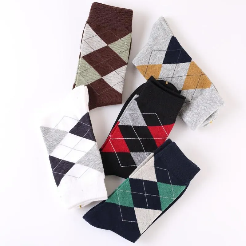 High Cotton Argyle Business Socks Set