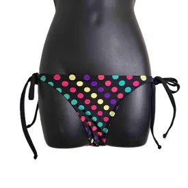 HO Làlà Swim Brand Multi Tie-Sides Polka Dot Swimwear Bottom