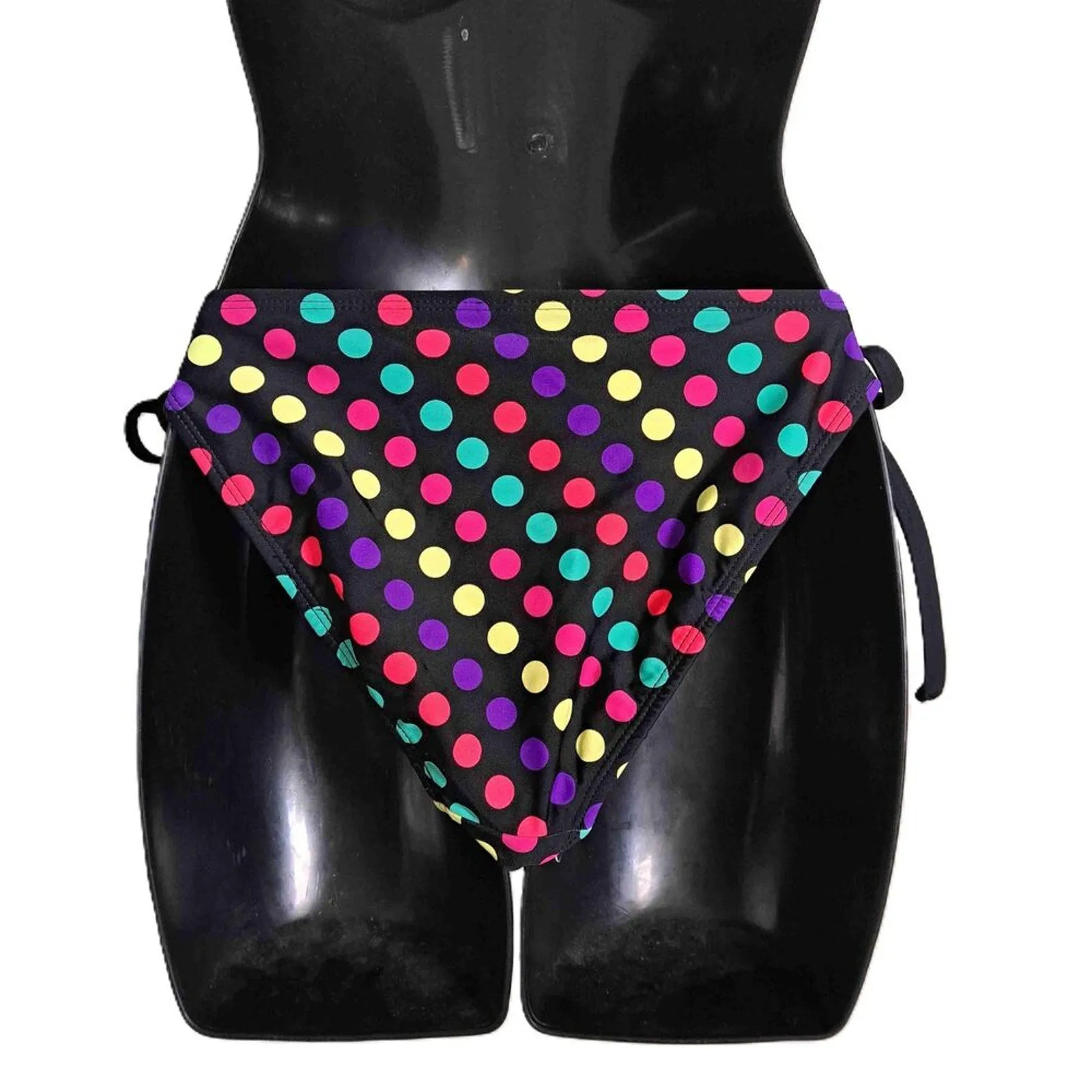 HO Làlà Swim Brand Multi Tie-Sides Polka Dot Swimwear Bottom