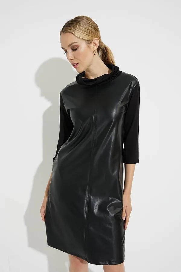 Joseph Ribkoff Leatherette Dress