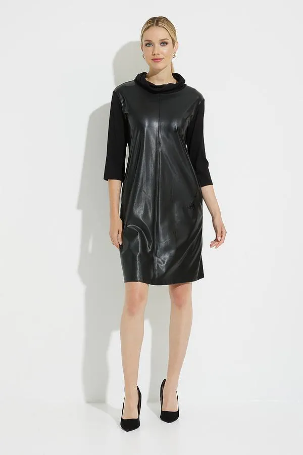 Joseph Ribkoff Leatherette Dress