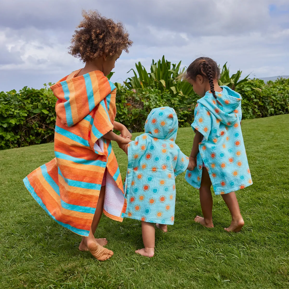 Kid's Hooded Beach Poncho