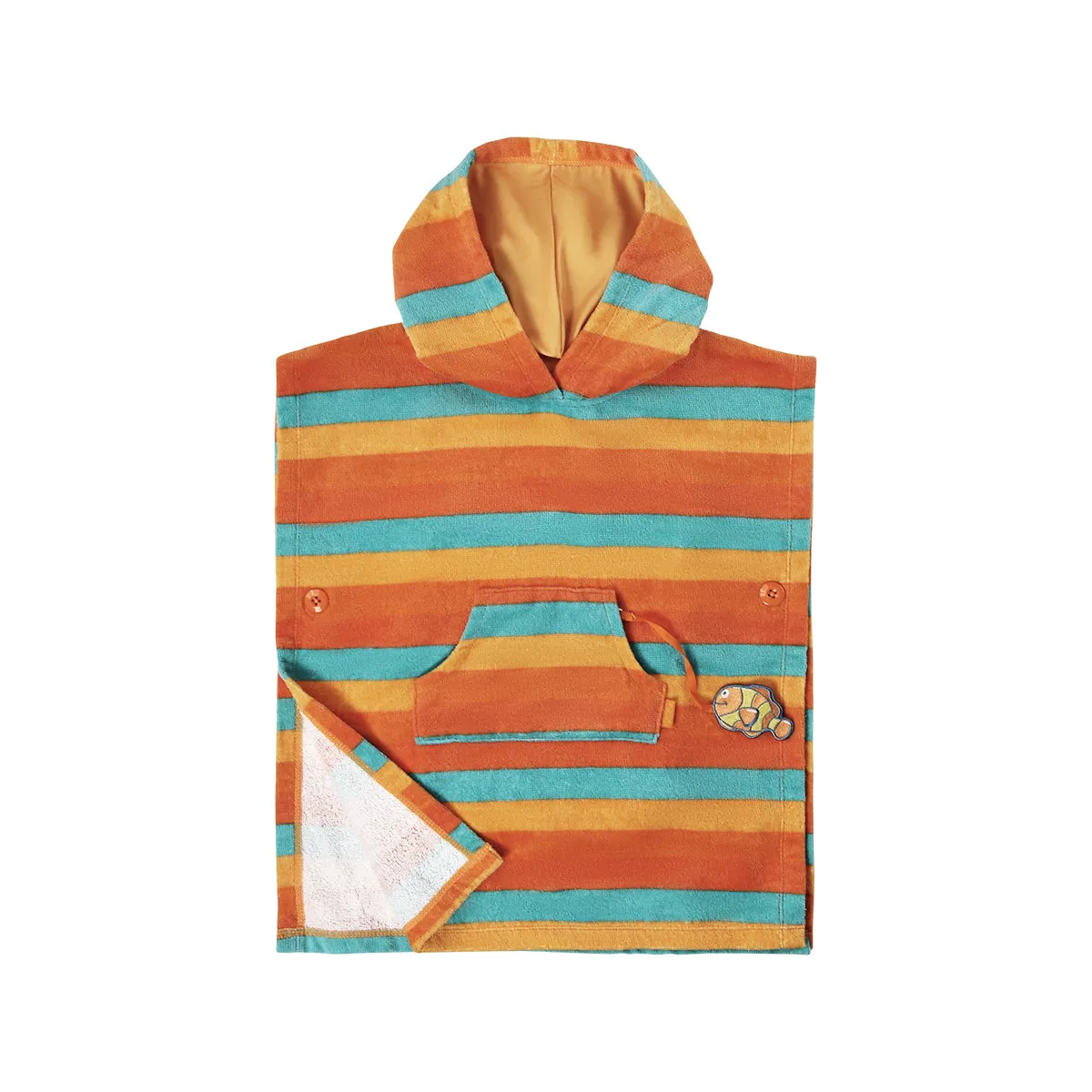 Kid's Hooded Beach Poncho