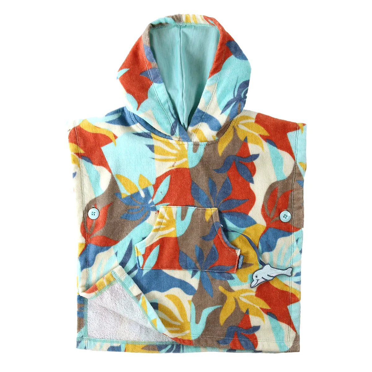 Kid's Hooded Beach Poncho