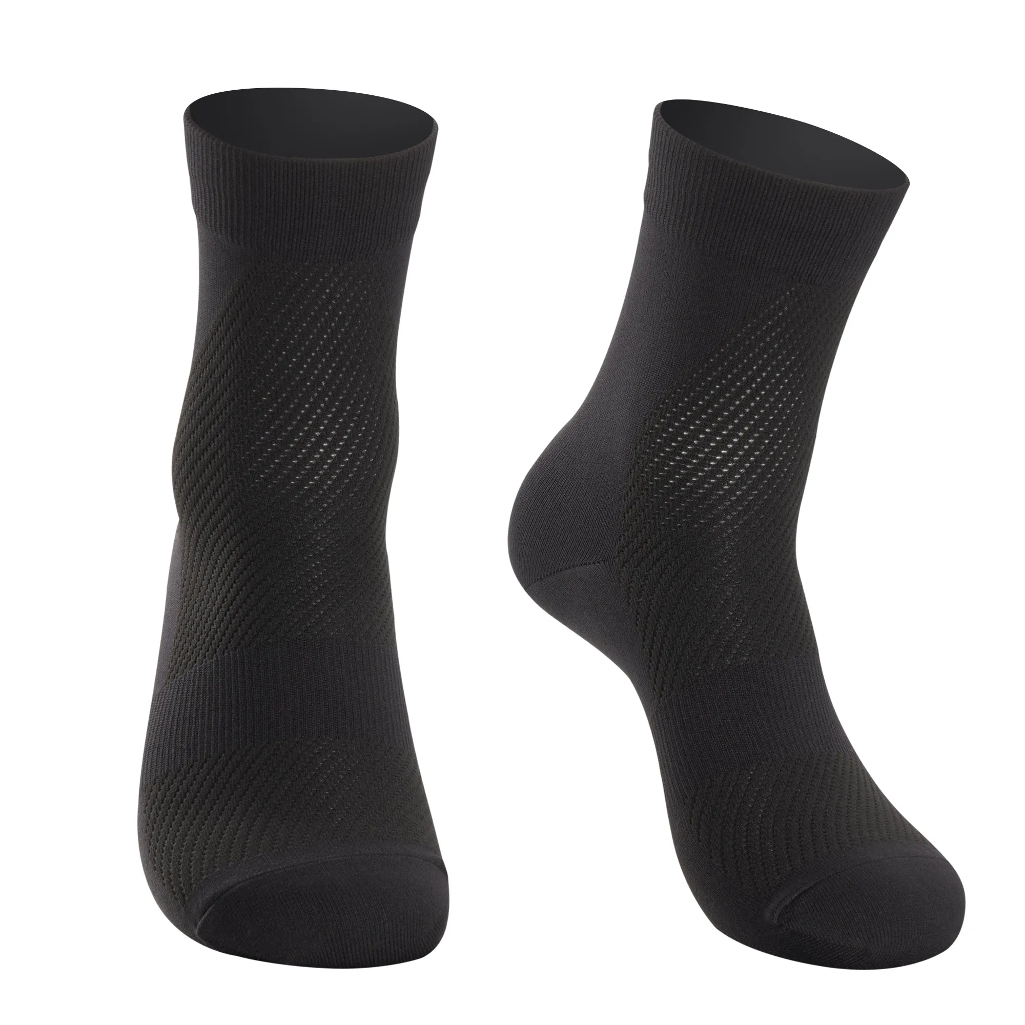 KNITTED SOCKS - BLACK