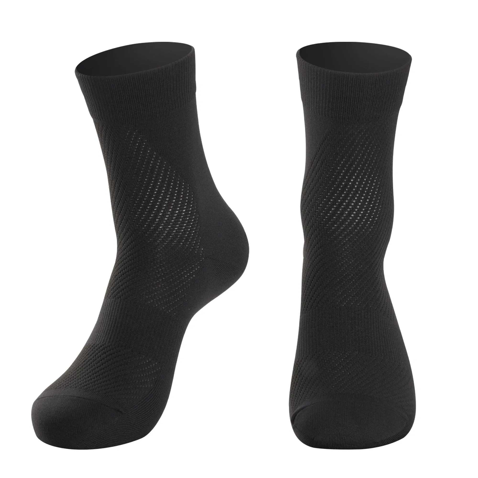 KNITTED SOCKS - BLACK