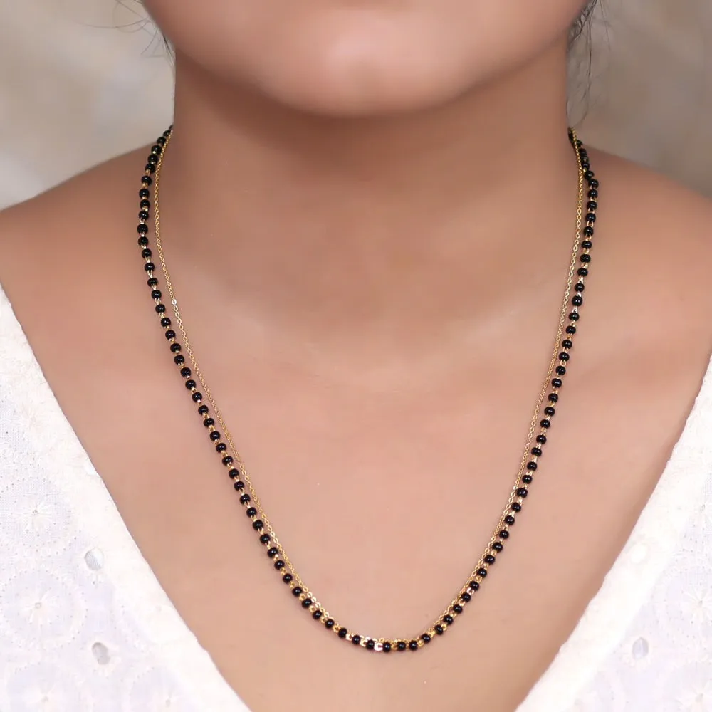 KY101544 - Simple Double layer Necklace