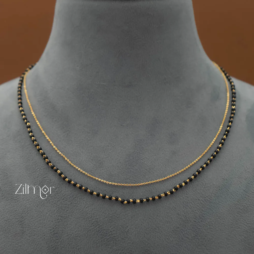 KY101544 - Simple Double layer Necklace