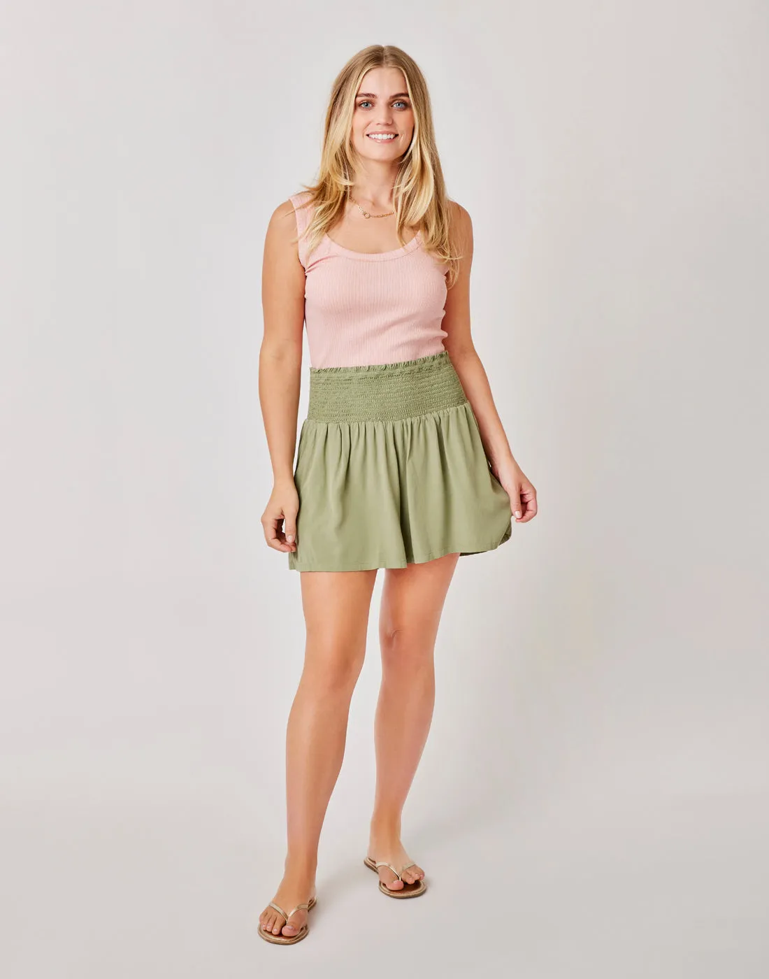 Leah Short: Olive - FINAL SALE