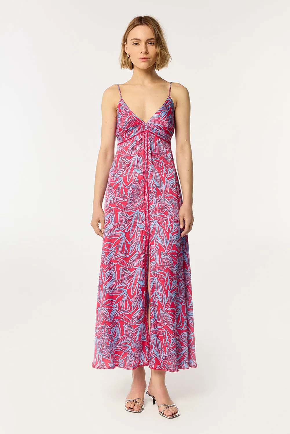 Long Dress Denise - Pink Pop Tiger