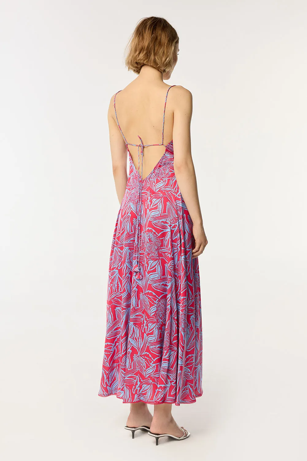 Long Dress Denise - Pink Pop Tiger