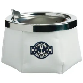 Marine Business Ashtray White Anchor