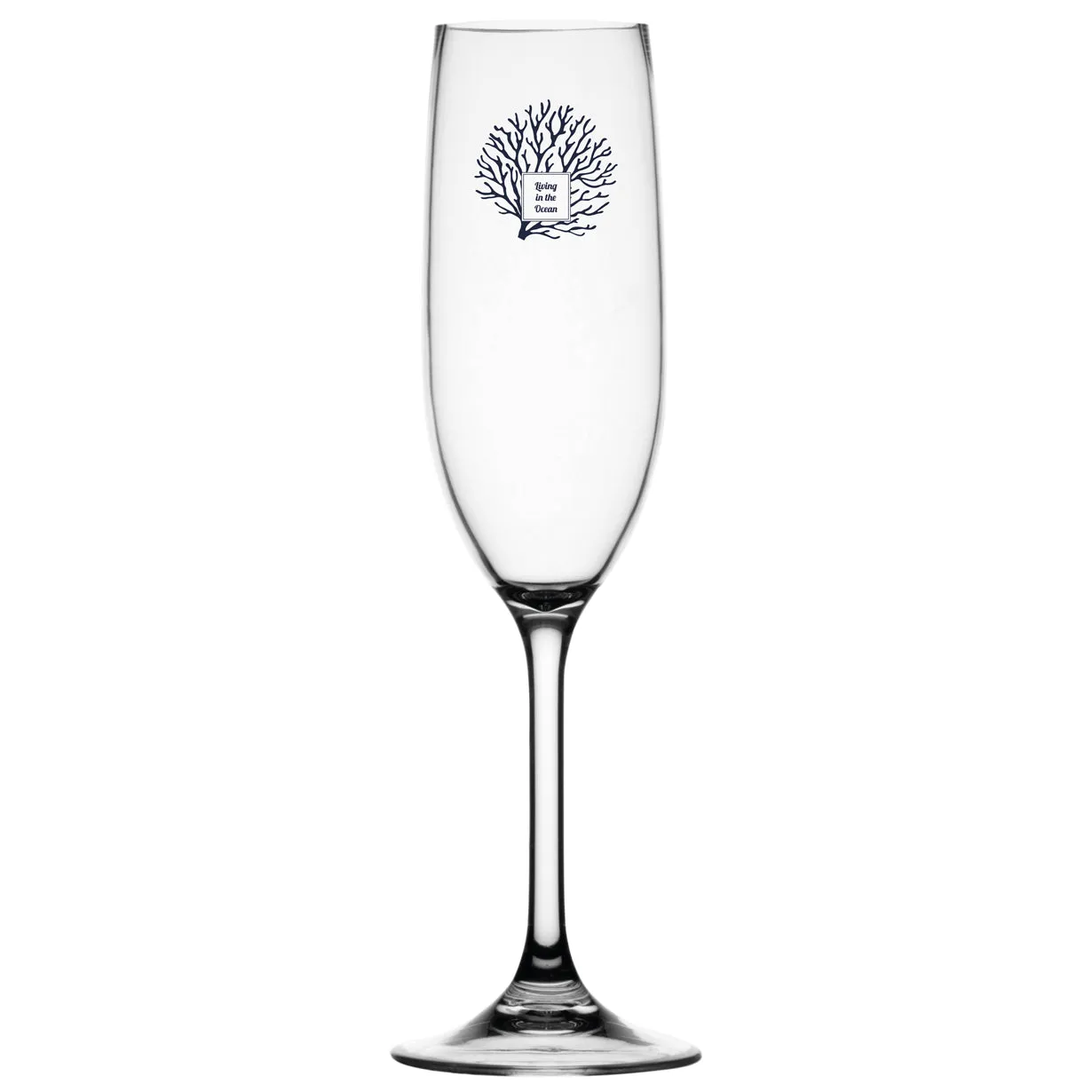 Marine Business NON SLIP CHAMPAGNE GLASS LIVING, 6 PCS