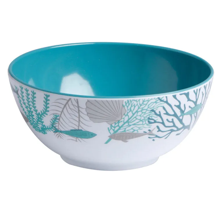 MELAMINE INDIVIDUAL BOWL COASTAL, SET 6 U.