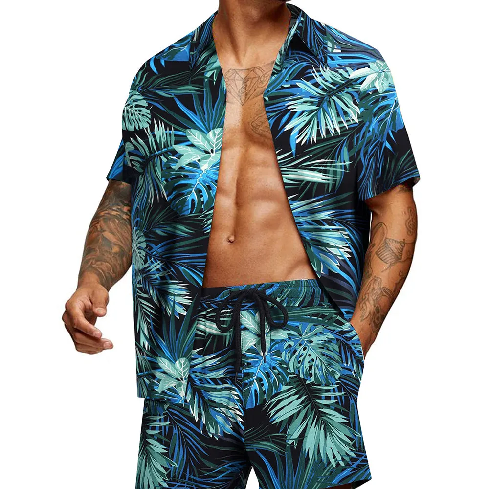 Men's Hawaiian Matching Set