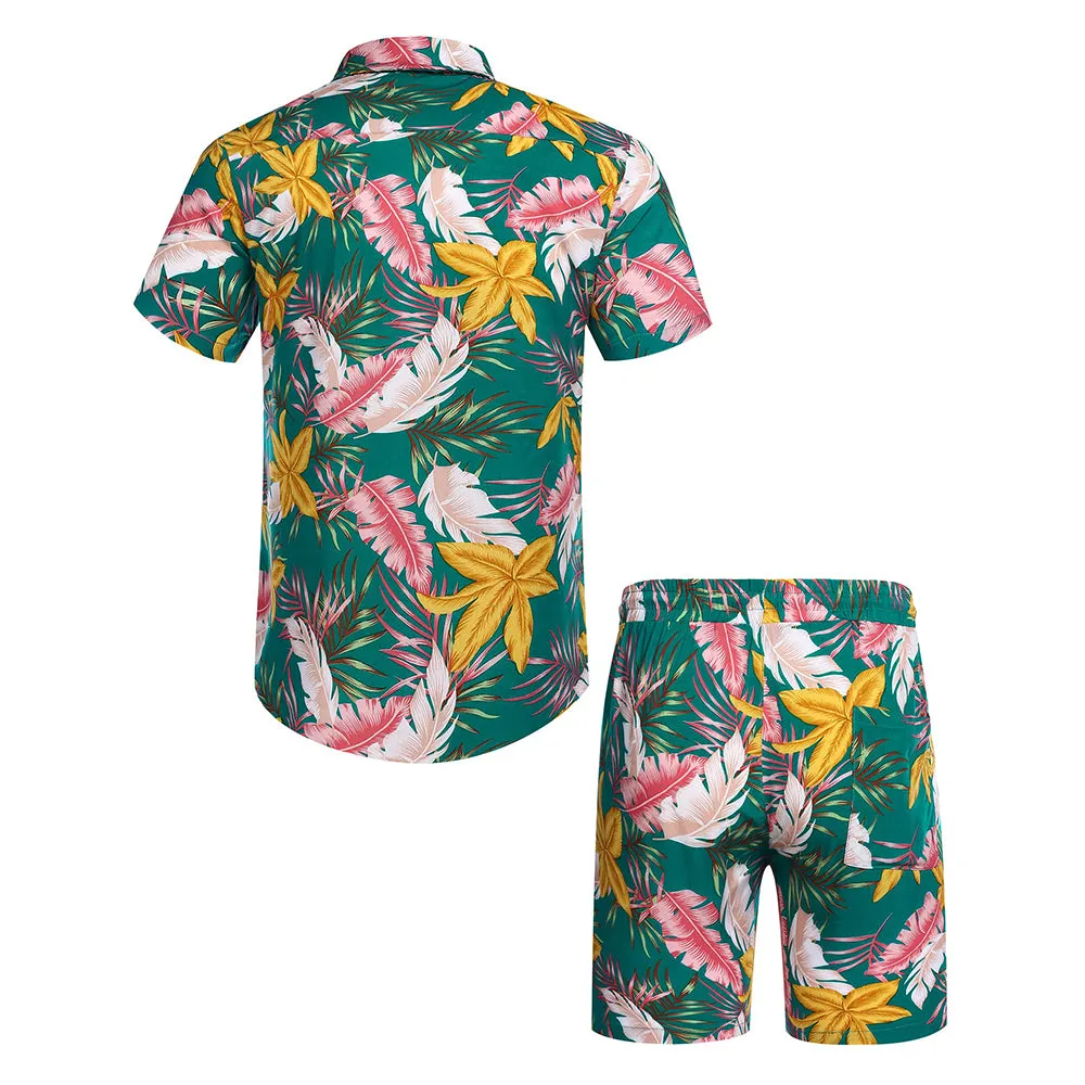 Men's Hawaiian Matching Set