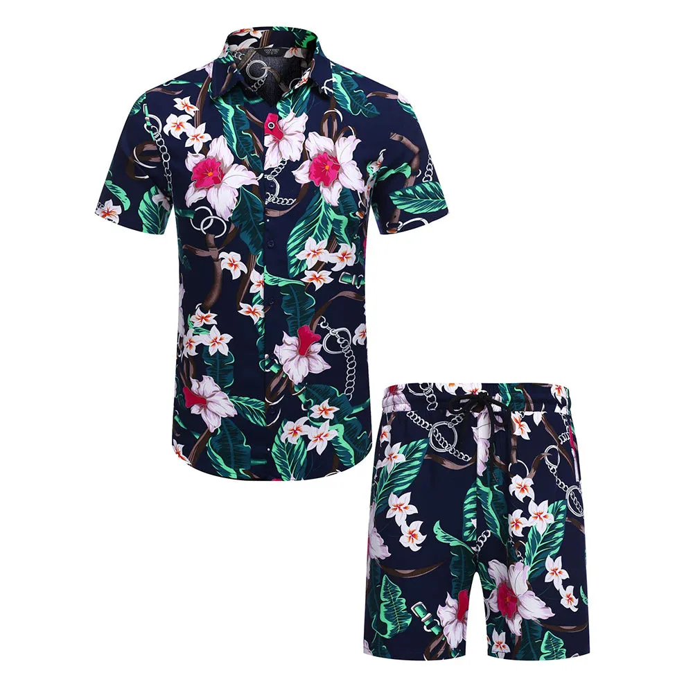 Men's Hawaiian Matching Set