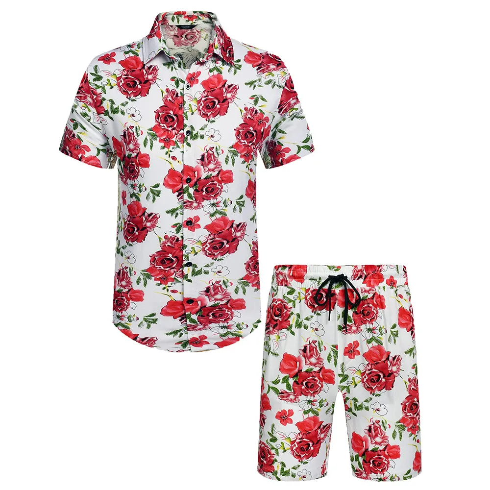 Men's Hawaiian Matching Set