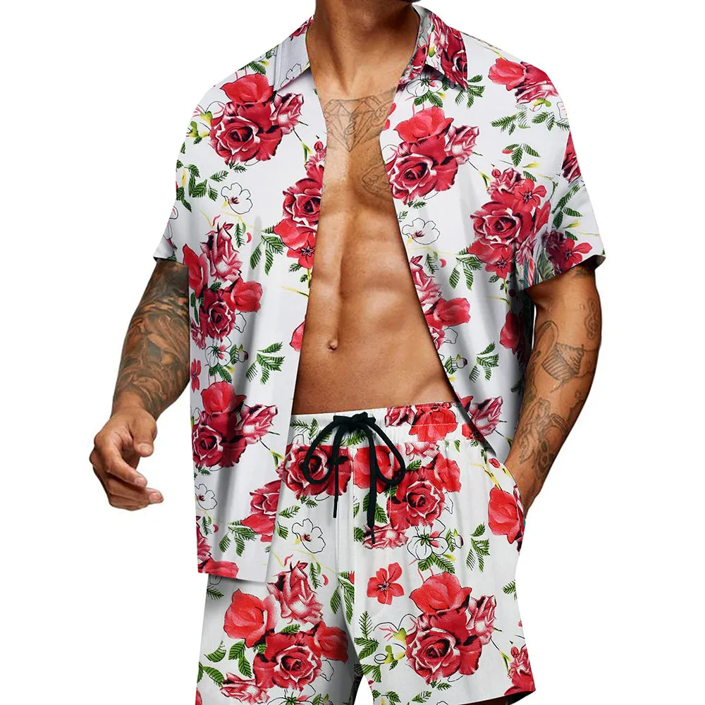 Men's Hawaiian Matching Set