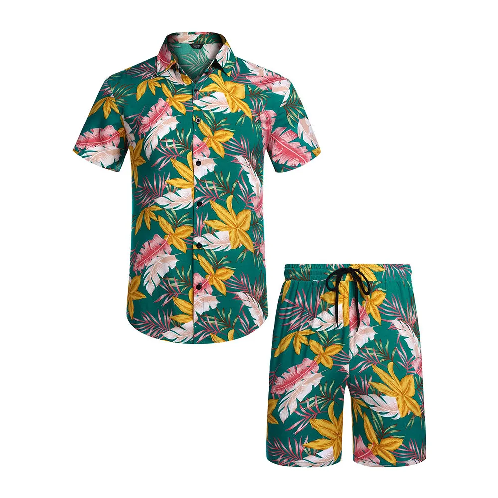 Men's Hawaiian Matching Set