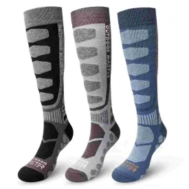 Merino Wool Ski Socks 2/3 Pairs