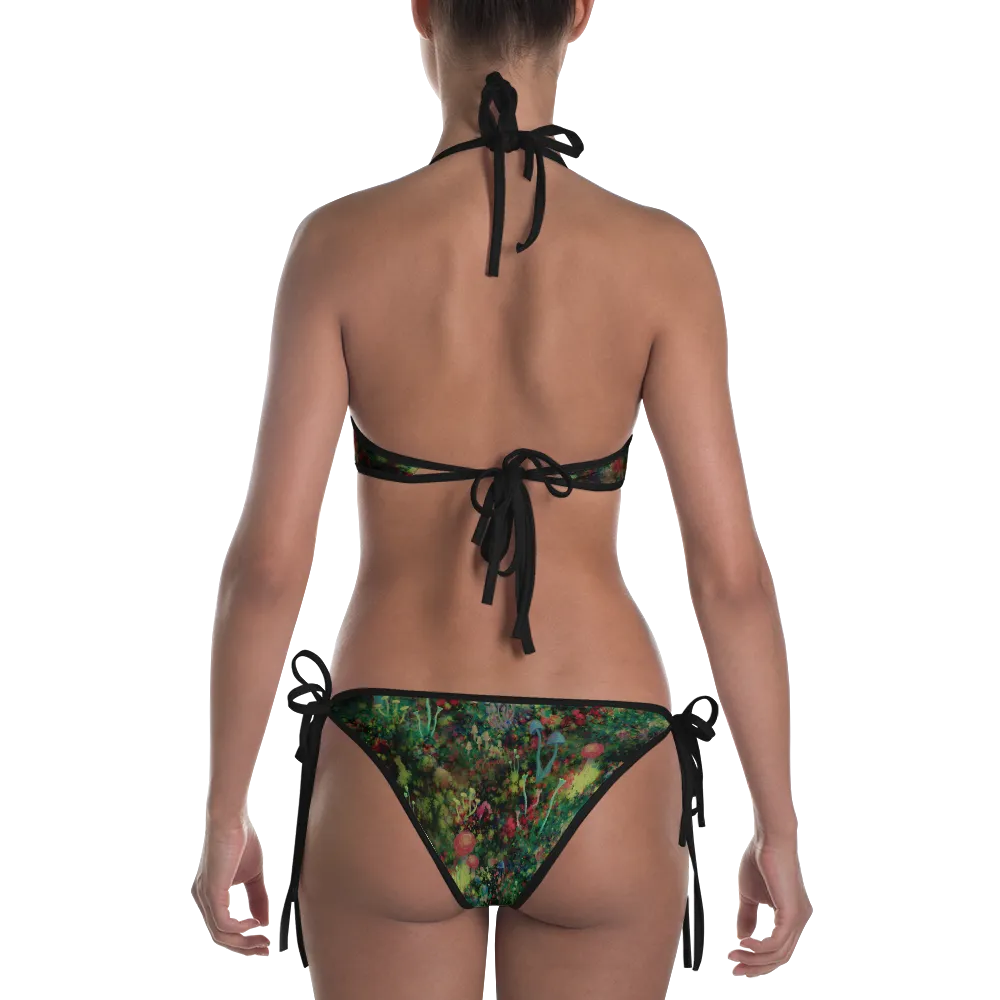 Midnight Mushrooms Bikini