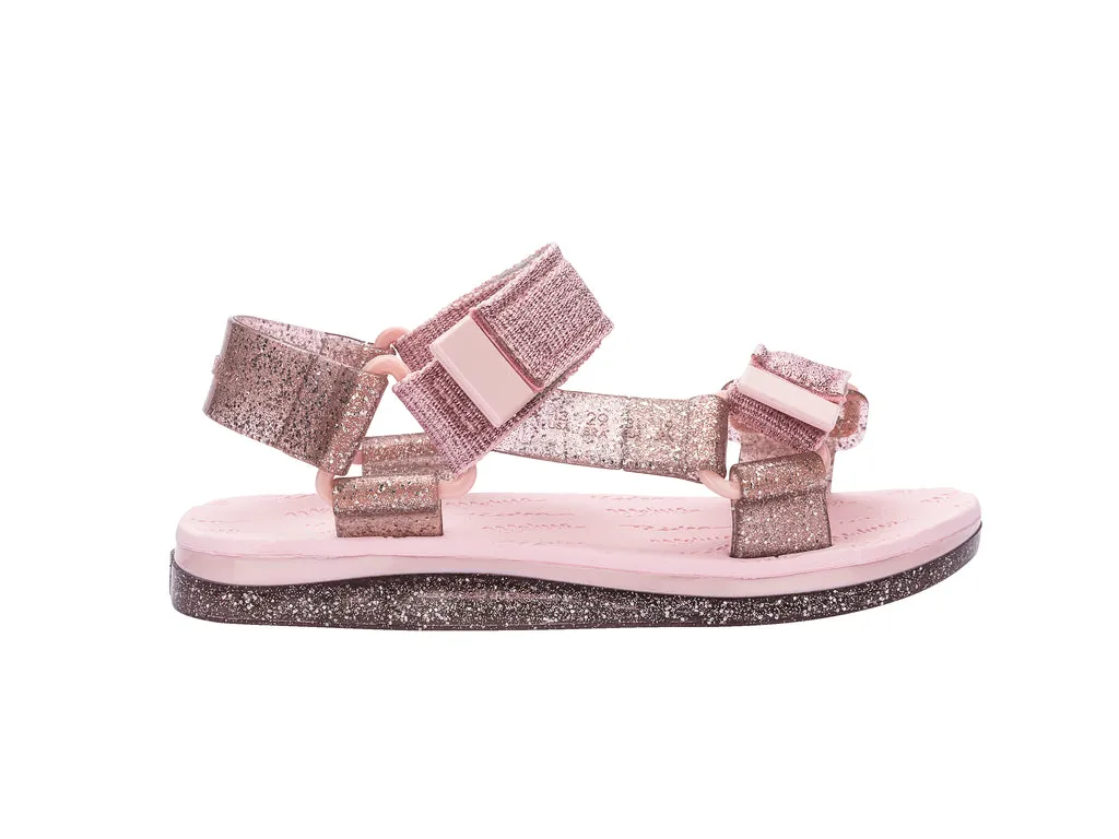 Mini Melissa Papete Rider Light Pink Casual Kids Sandals