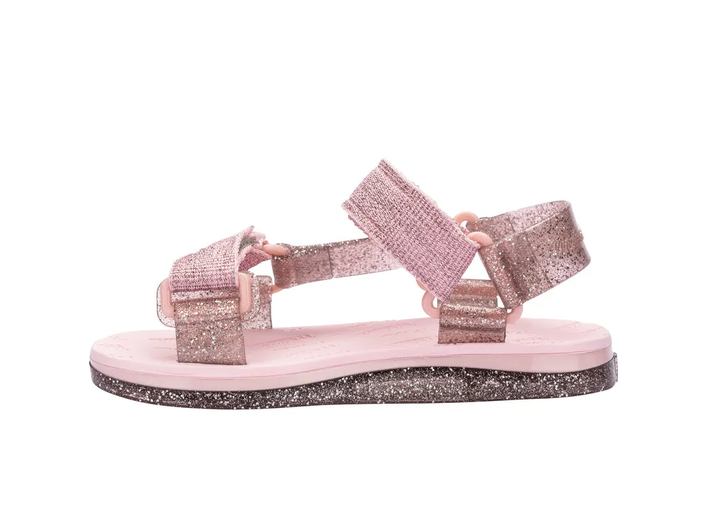 Mini Melissa Papete Rider Light Pink Casual Kids Sandals