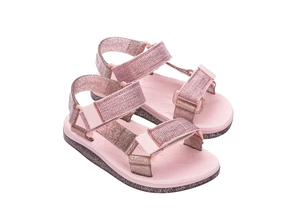 Mini Melissa Papete Rider Light Pink Casual Kids Sandals