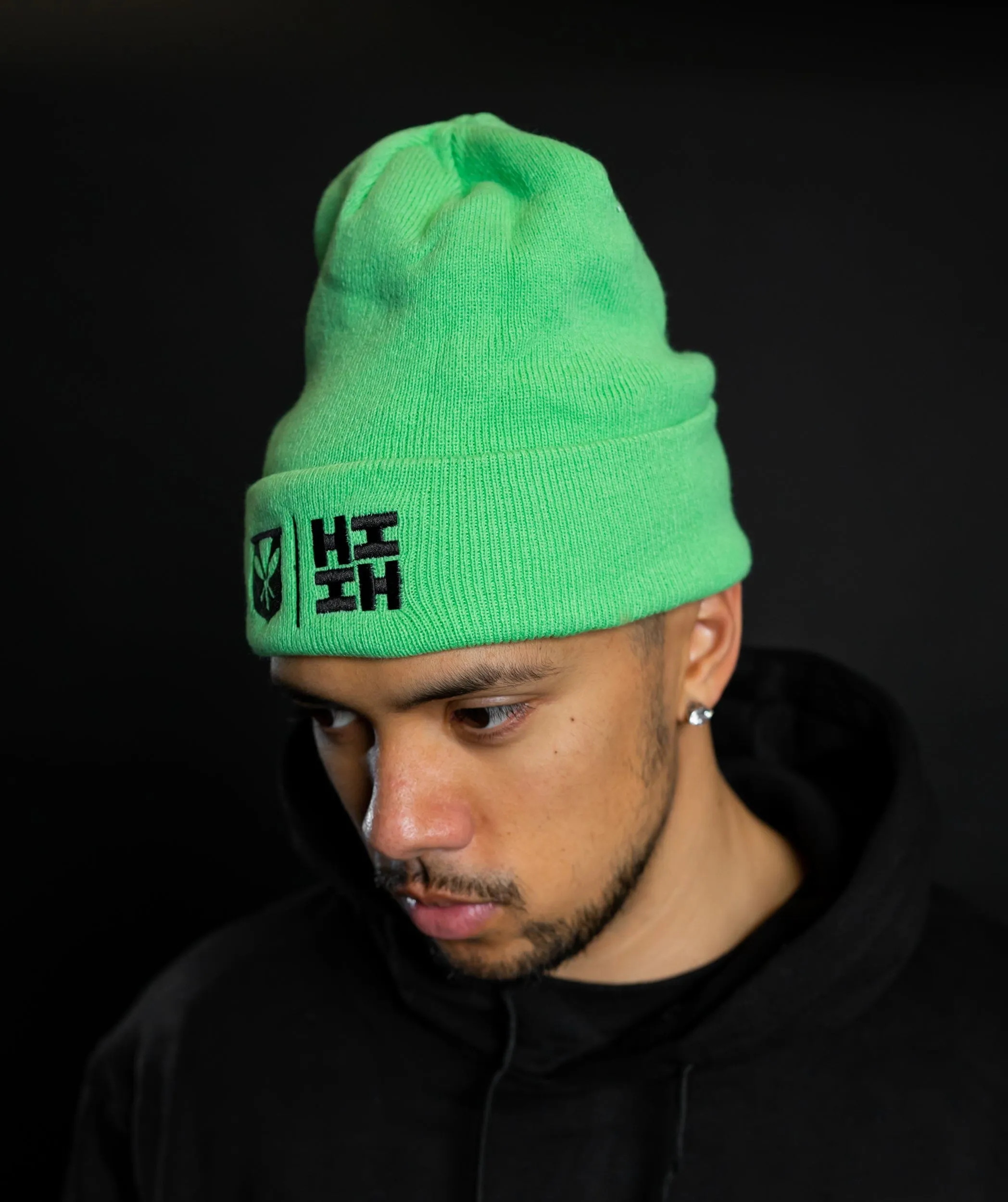 MINT SIMPLE LOGO BEANIE