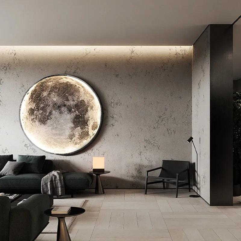 Modern Wall Moon Lamp