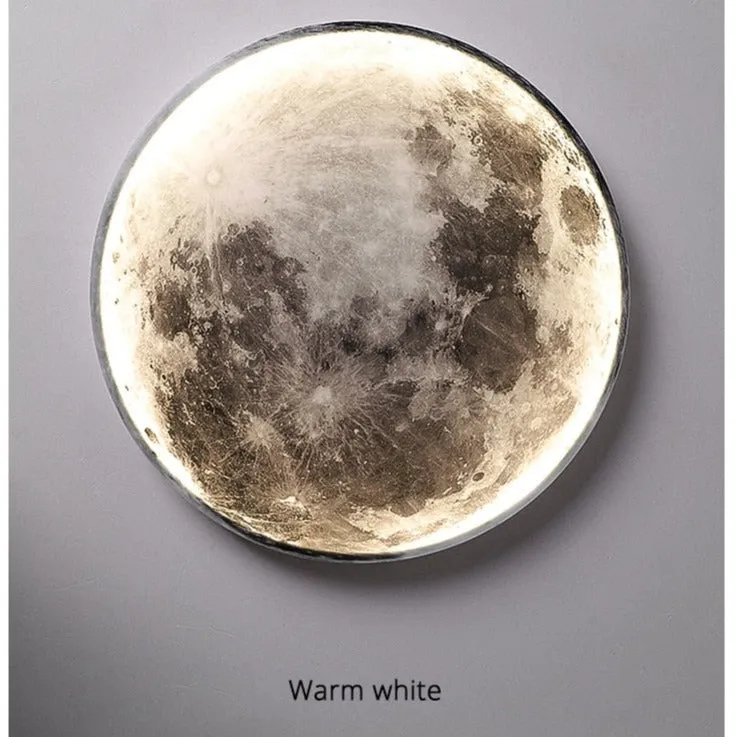 Modern Wall Moon Lamp