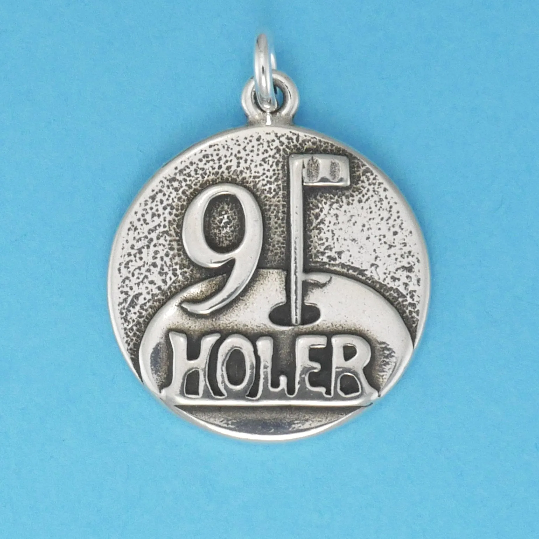 Nine Holer Golf Charm