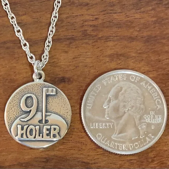 Nine Holer Golf Charm