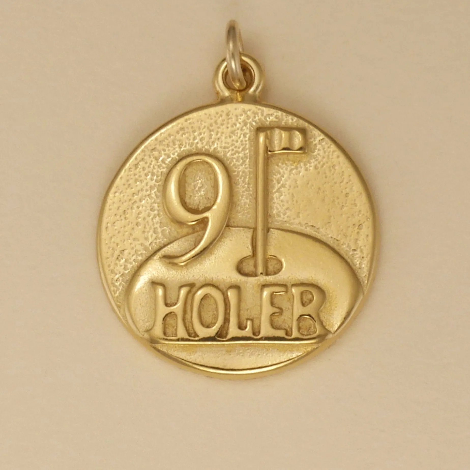 Nine Holer Golf Charm