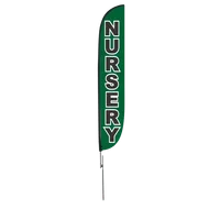 Nursery Feather Flag