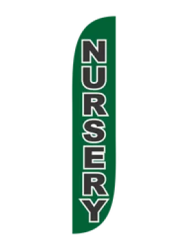 Nursery Feather Flag