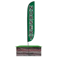 Nursery Feather Flag