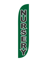 Nursery Feather Flag