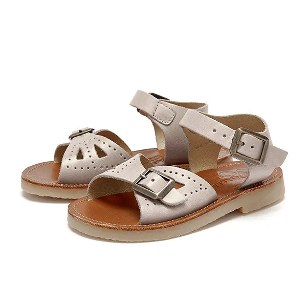 Pearl Kids Sandal Mink Leather