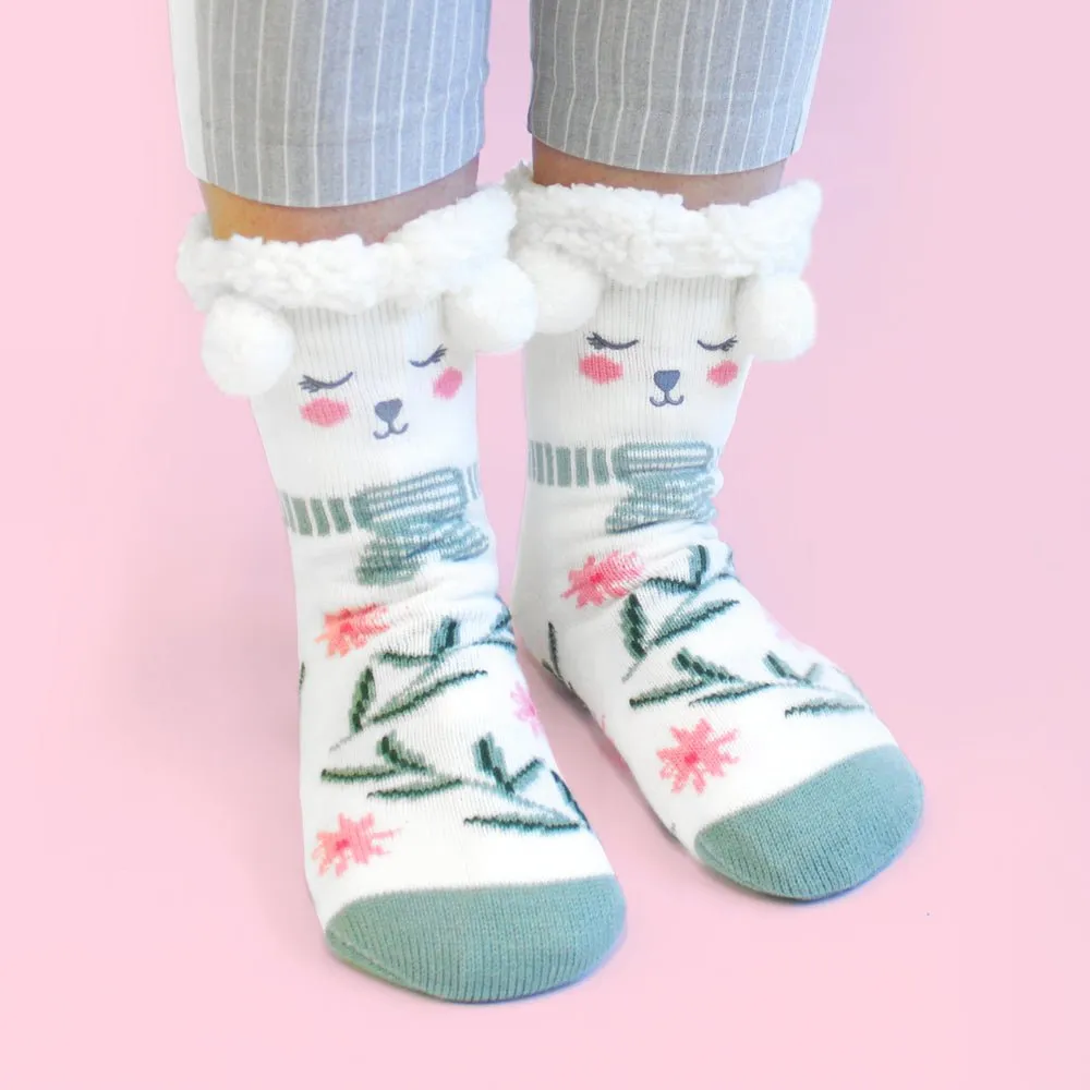 Polar Bear Slipper Socks