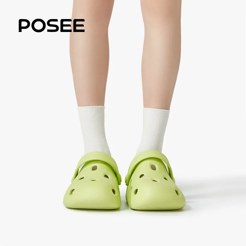 Posee Little Bean Slippers,Ultra-light Anti-slip Slippers,DIY Slippers,Outdoor Slippers