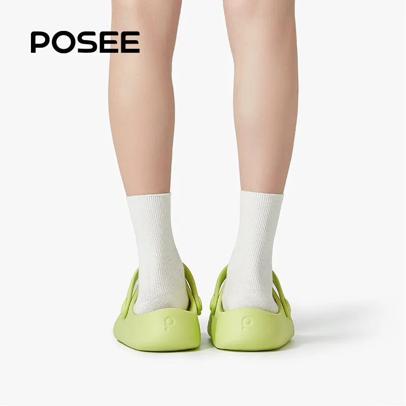 Posee Little Bean Slippers,Ultra-light Anti-slip Slippers,DIY Slippers,Outdoor Slippers