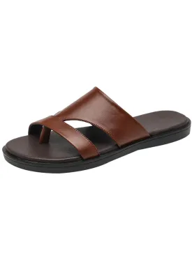 Retro Leather Sandals