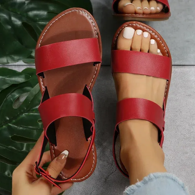 Sandals with cruise strap and buckle - 2024 Collection