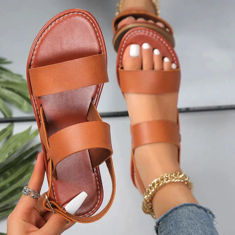 Sandals with cruise strap and buckle - 2024 Collection