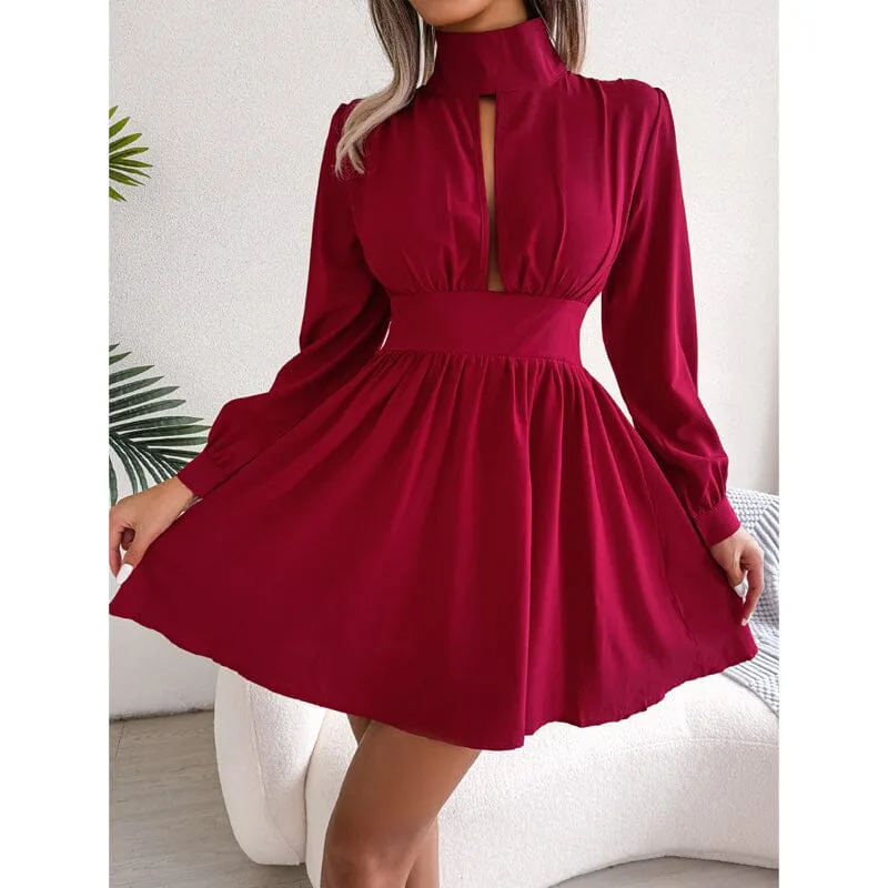 Sexy Cutout Waist Dress