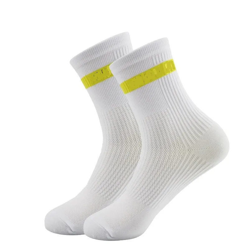 Sports Ankle Socks 80/20 Nylon Spandex Breathable Comfort in 4 Colors