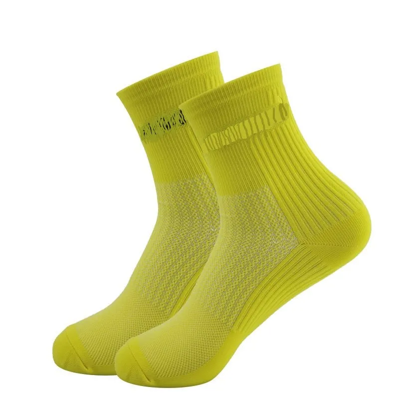 Sports Ankle Socks 80/20 Nylon Spandex Breathable Comfort in 4 Colors