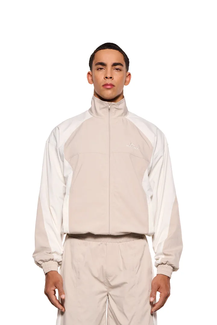 Sports Tracksuit Jacket Sand